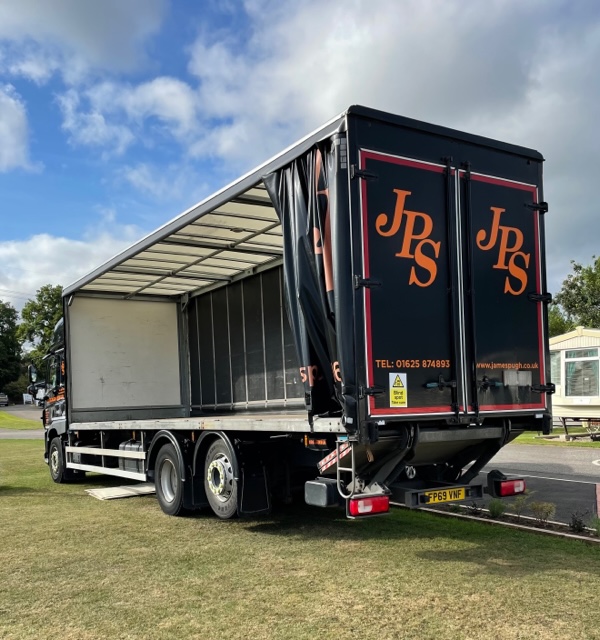 James Pugh lorry